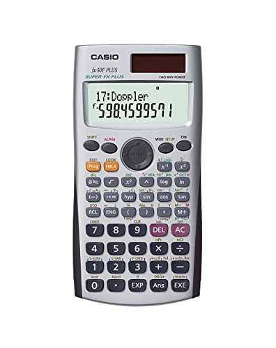 Program Function Calculator 180 Function 10 Digits Silver D6084