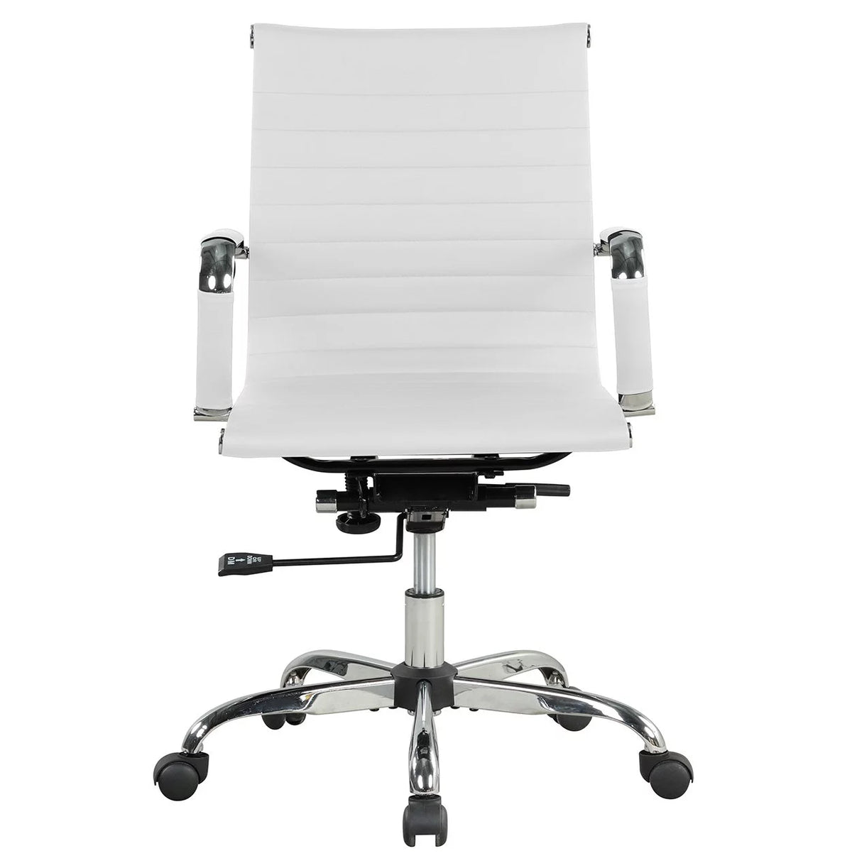 White PU Leather Office Chair M4747