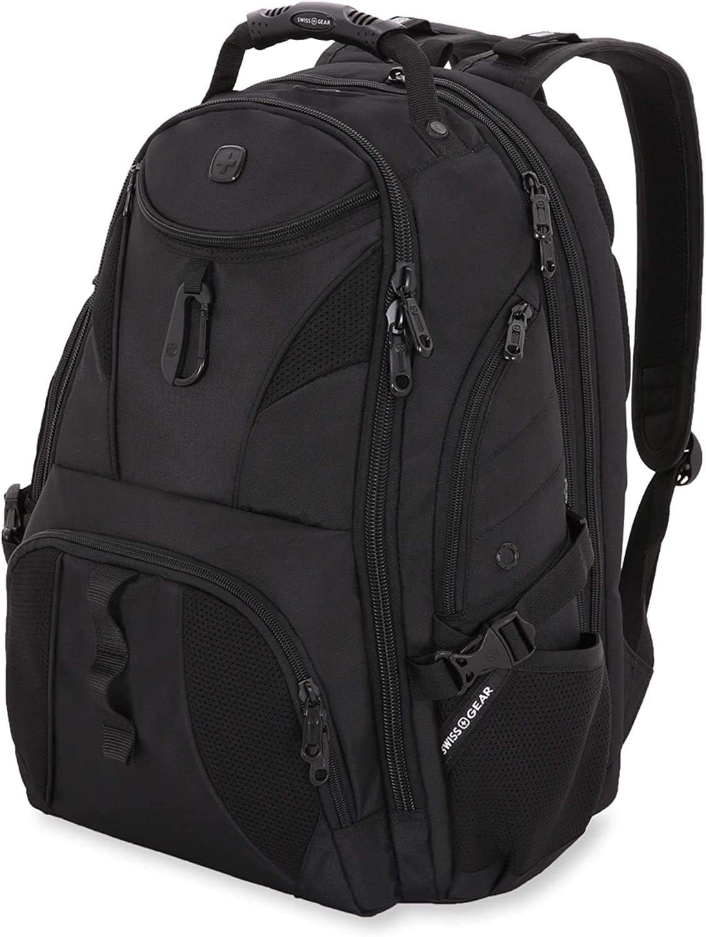 Black/Red 17-Inch Laptop Backpack C1242