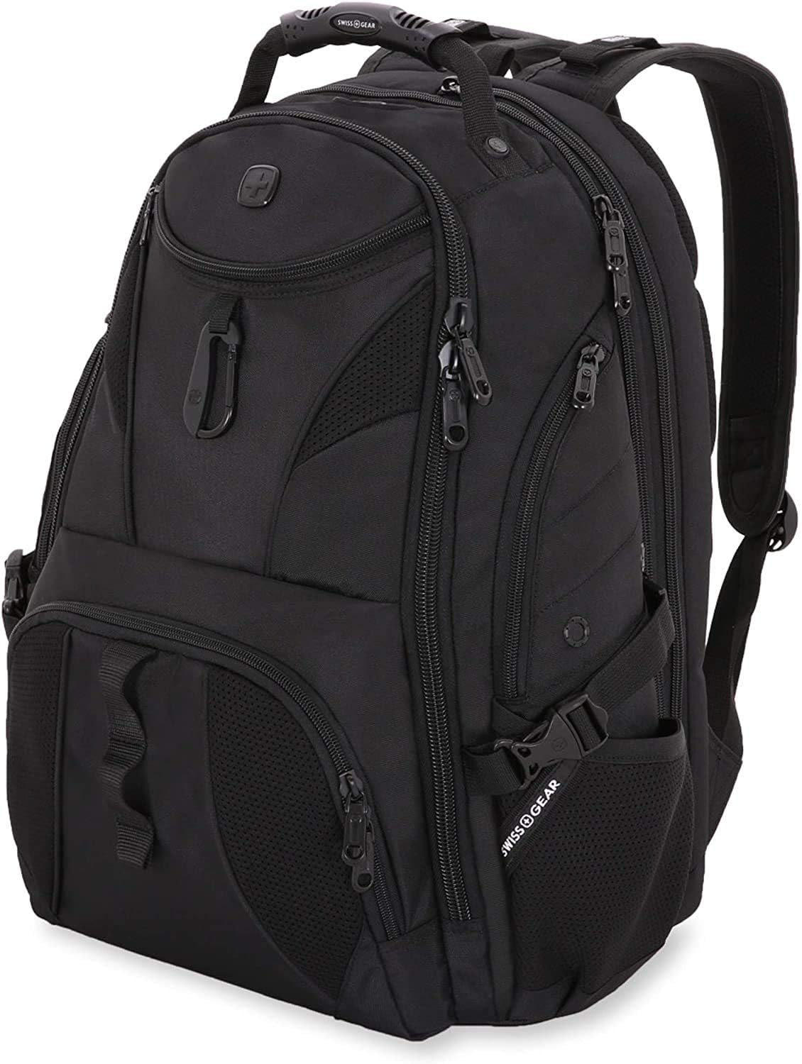 Black/Red 17-Inch Laptop Backpack C1242