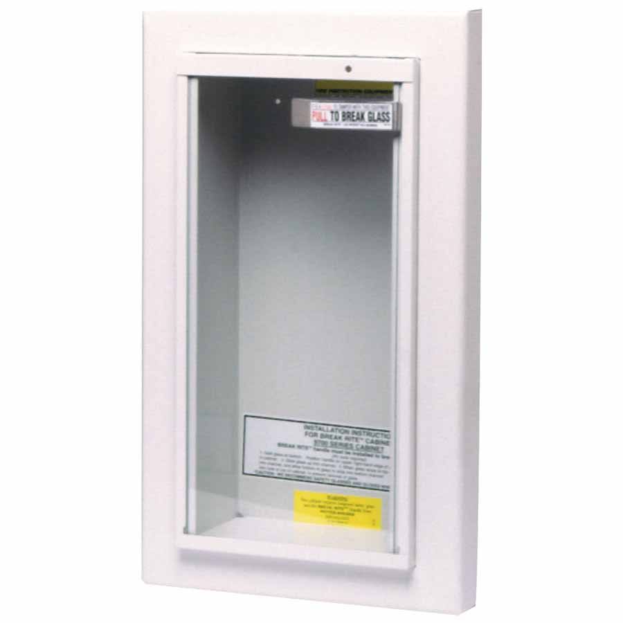 10 lbs. Semi-Recessed Fire Extinguisher Cabinet N719975