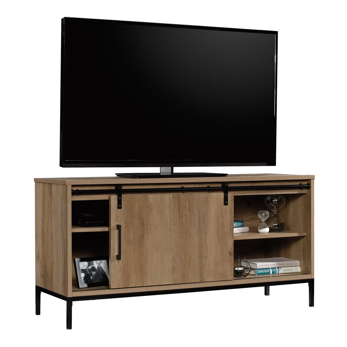 Rustic Weathered Oak Finish TV Stand T700926