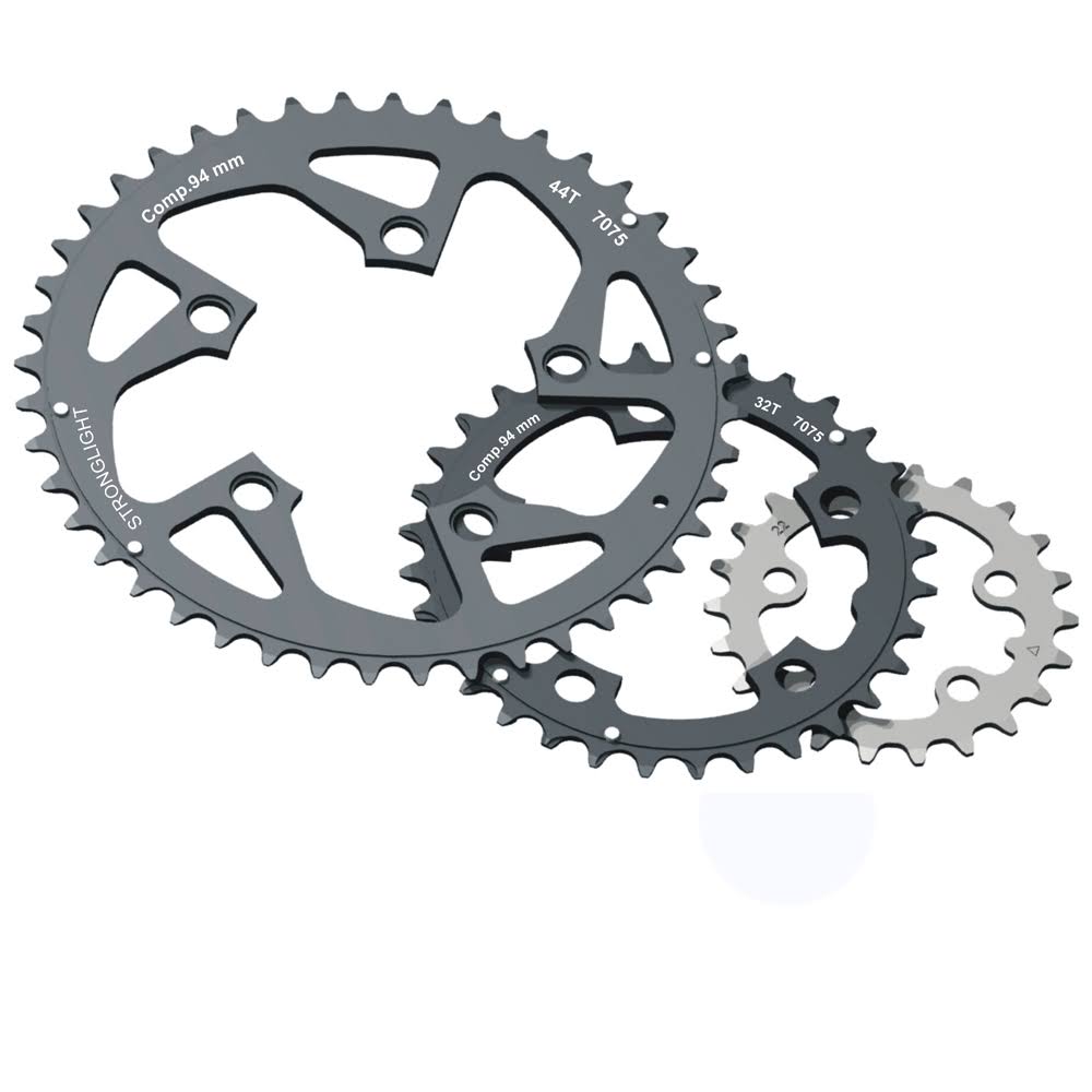 Black 9-Speed 94mm 44T MTB Chainring H420857