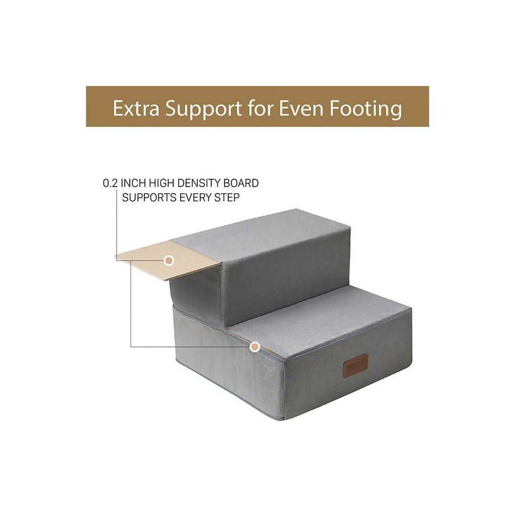 High Density Foam 2 Steps Pet Stairs N89932