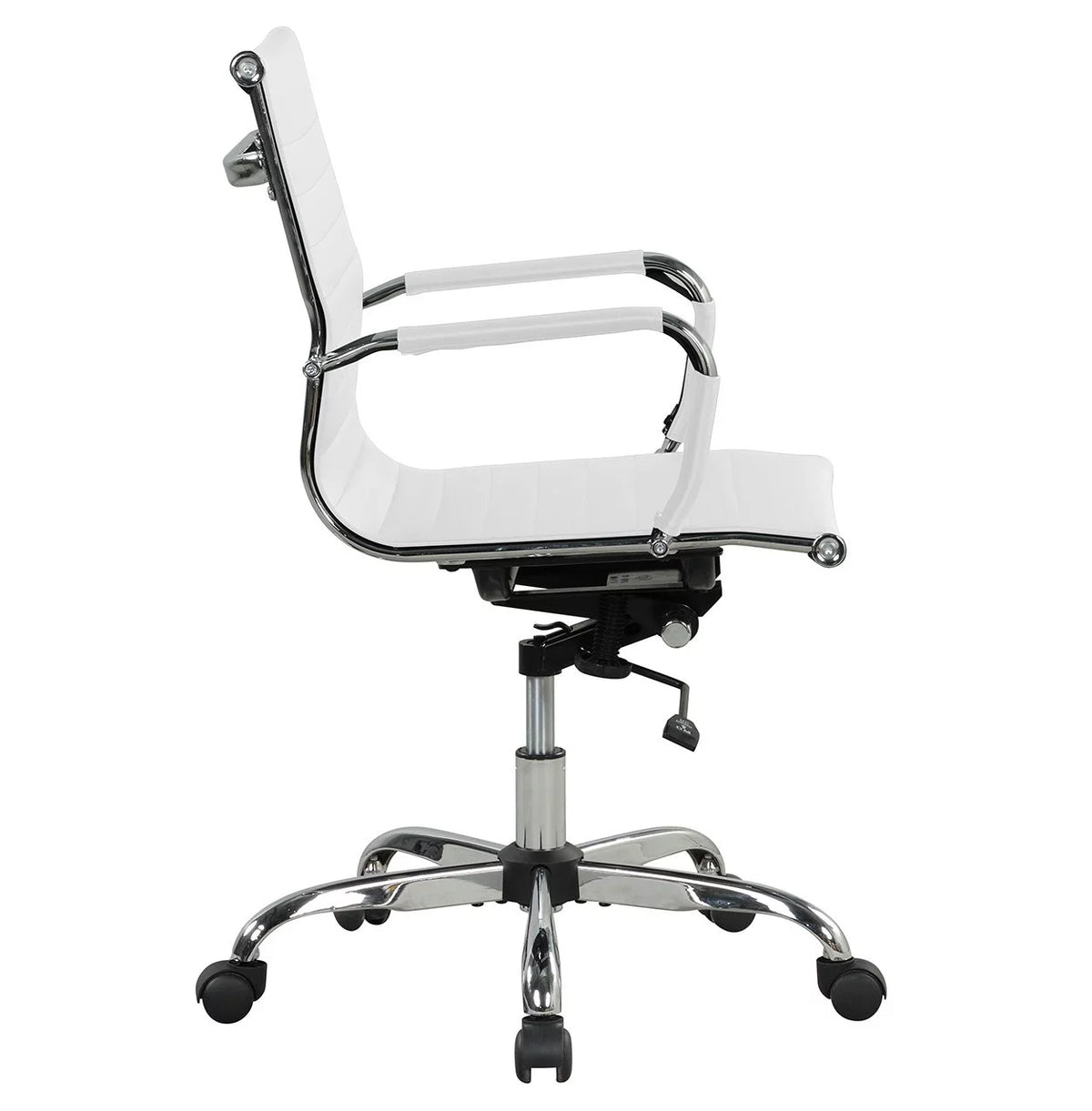 White PU Leather Office Chair M4747