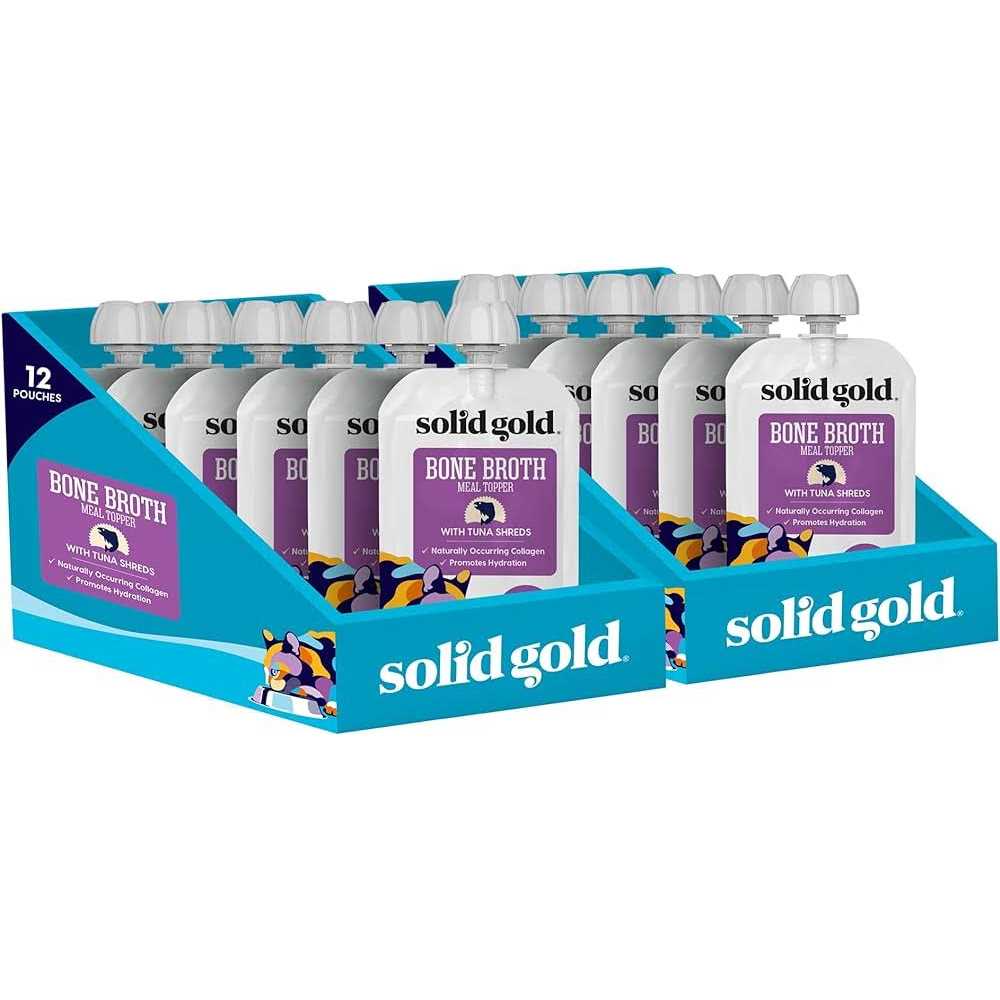 Solid Gold Bone Broth Shreds Meal Topper Q317026