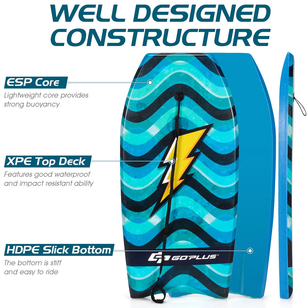 Surfboard Bodyboard with Wrist Leash O826