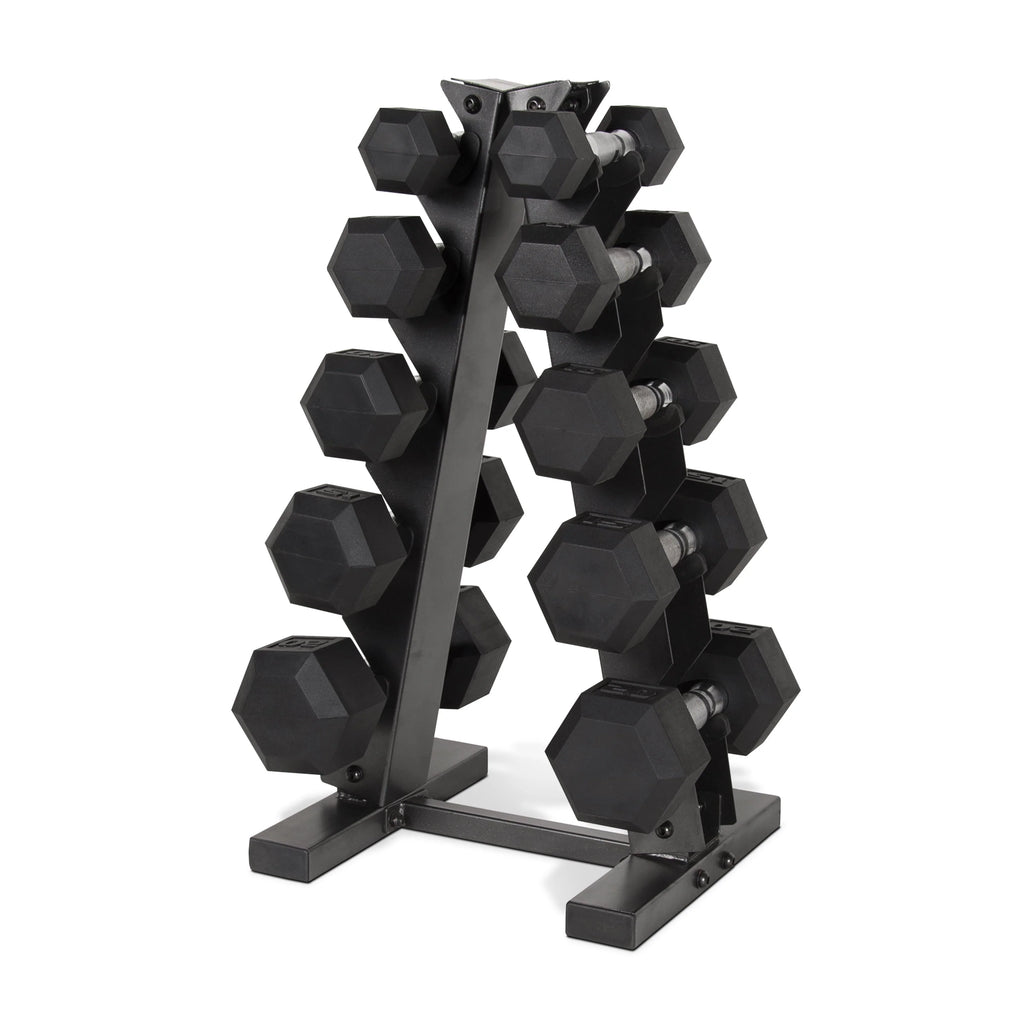 Black A-Frame Dumbbell Rack G2377