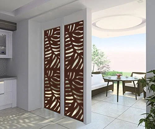 Decorative Screen Panel 2 x 4 Espresso 80% Privacy I50955