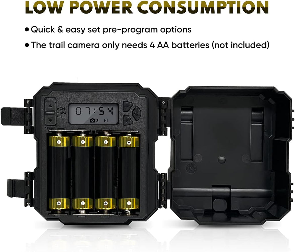 2 Pack Mini Trail Camera 1080P Waterproof N214149
