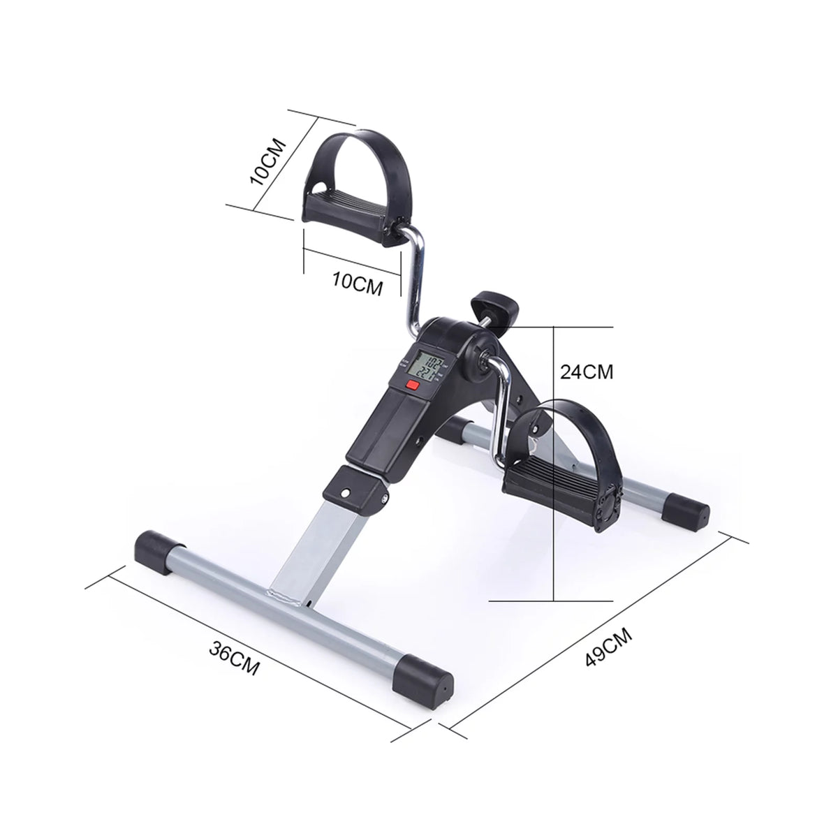 Folding Mini Exercise Bike 240 lbs T9457