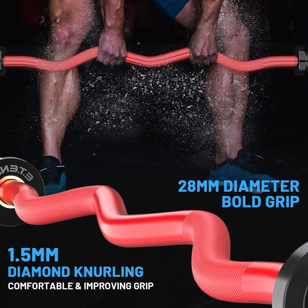 Olympic Curl Bar 500 lb Capacity L621