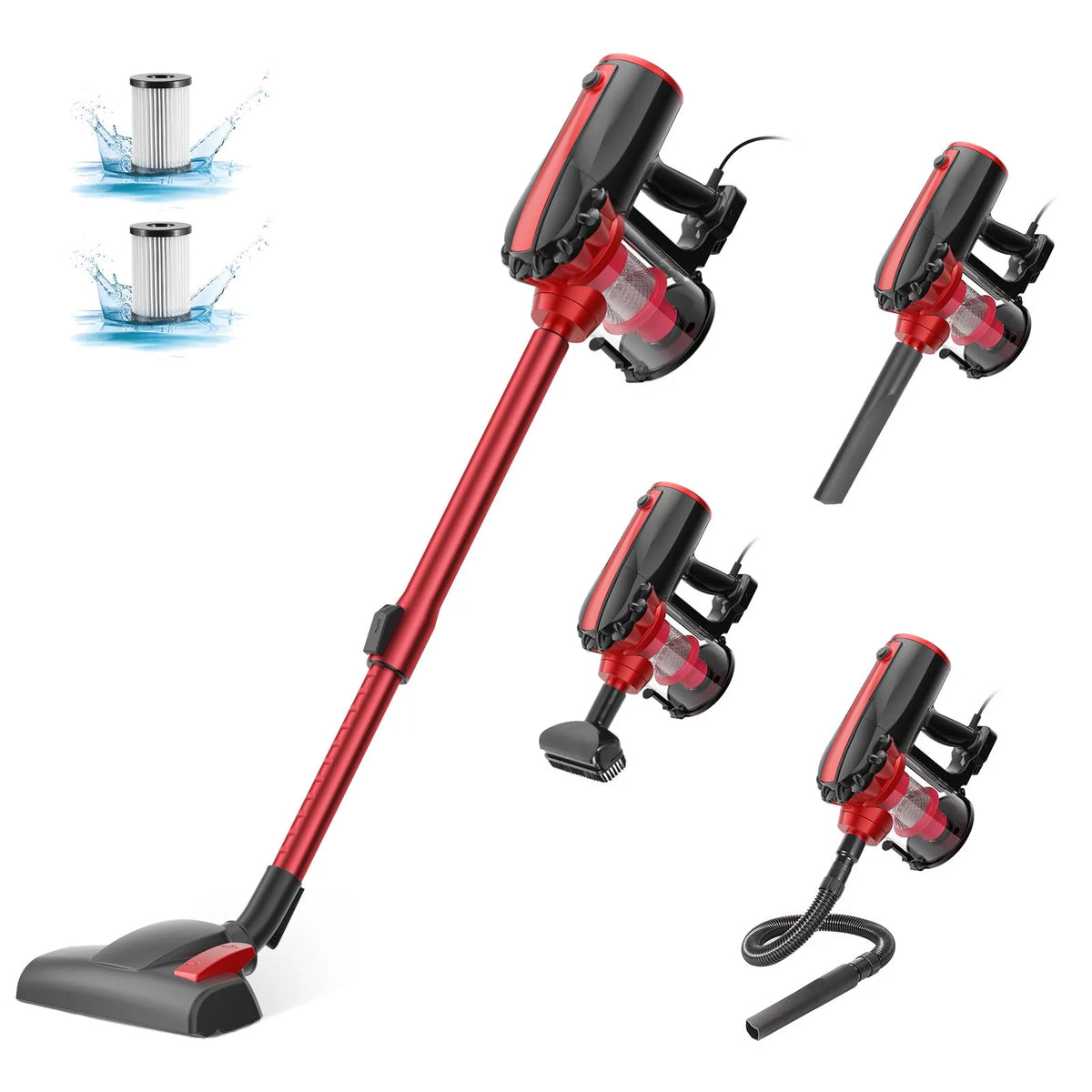 Corded Lightweight Stick Electric Vacuum Cleaner C854019