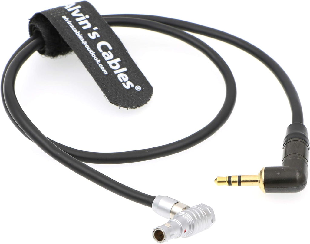 Right Angle 5 Pin Male to 3.5mm TRS Audio Cable 20 Inches Pack of 2 B7816