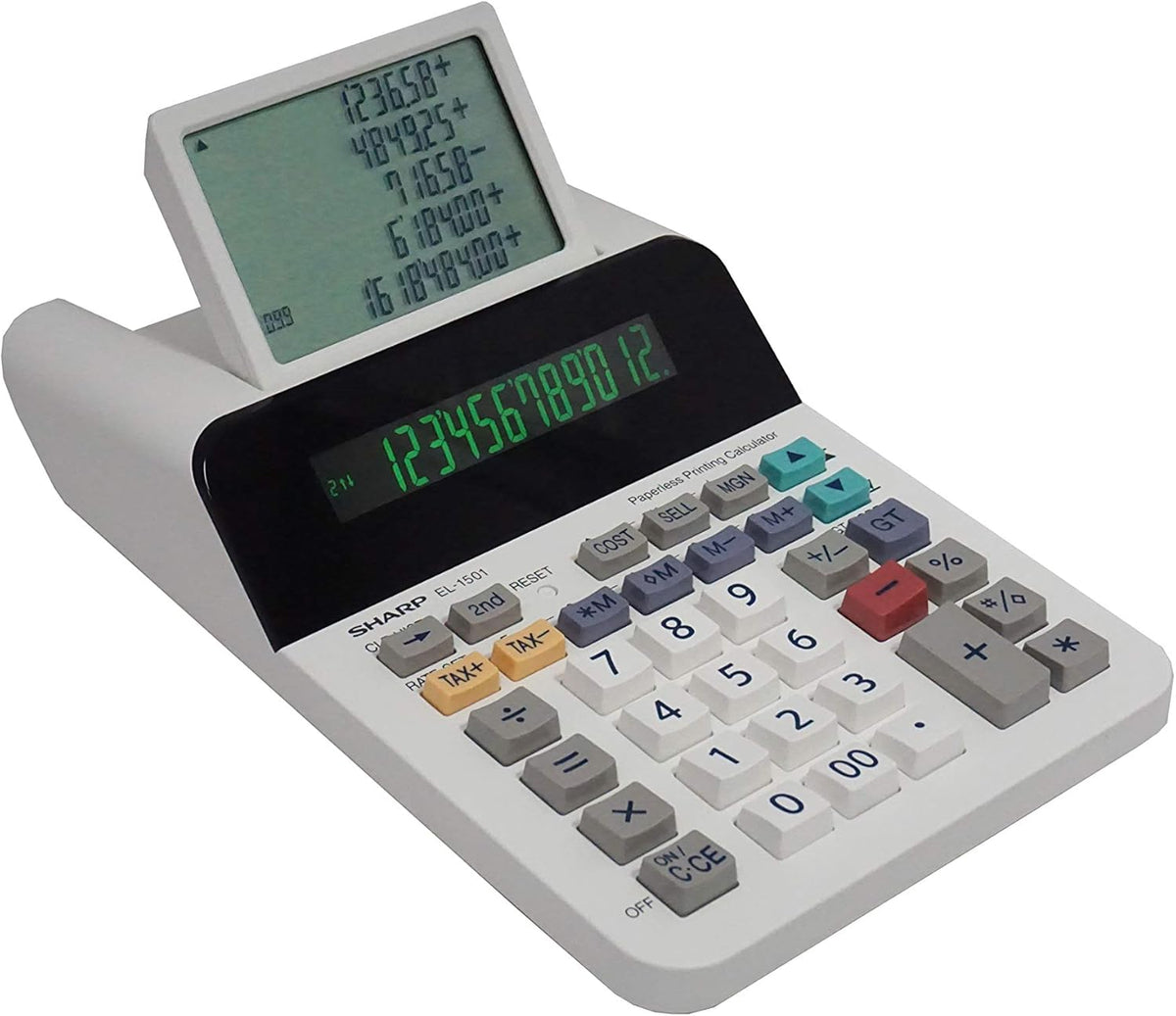 12-Digit Display Desktop Printing Calculator Y52529
