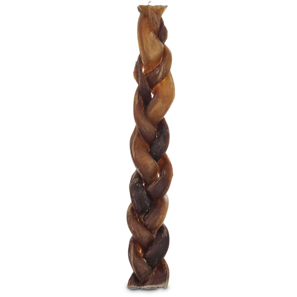 Braided Bully Stick Dog Chew W38563