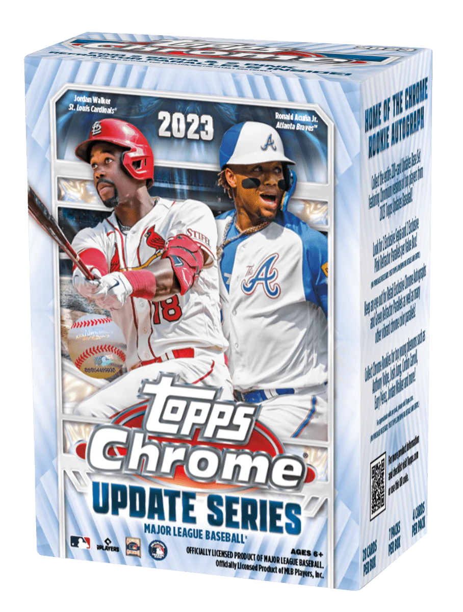 Topps Chrome Updates Baseball Blaster Box Trading Cards P453