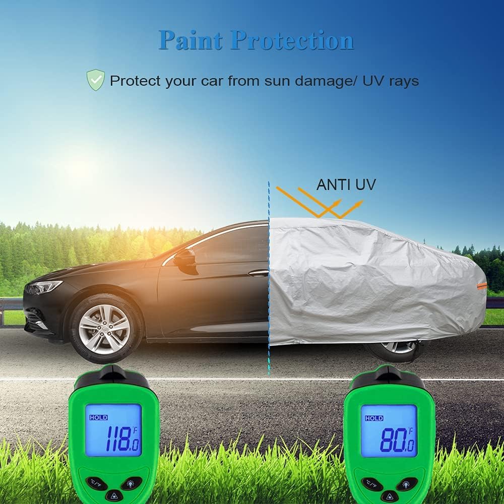 Waterproof All Weather 6 Layer Car Cover R963