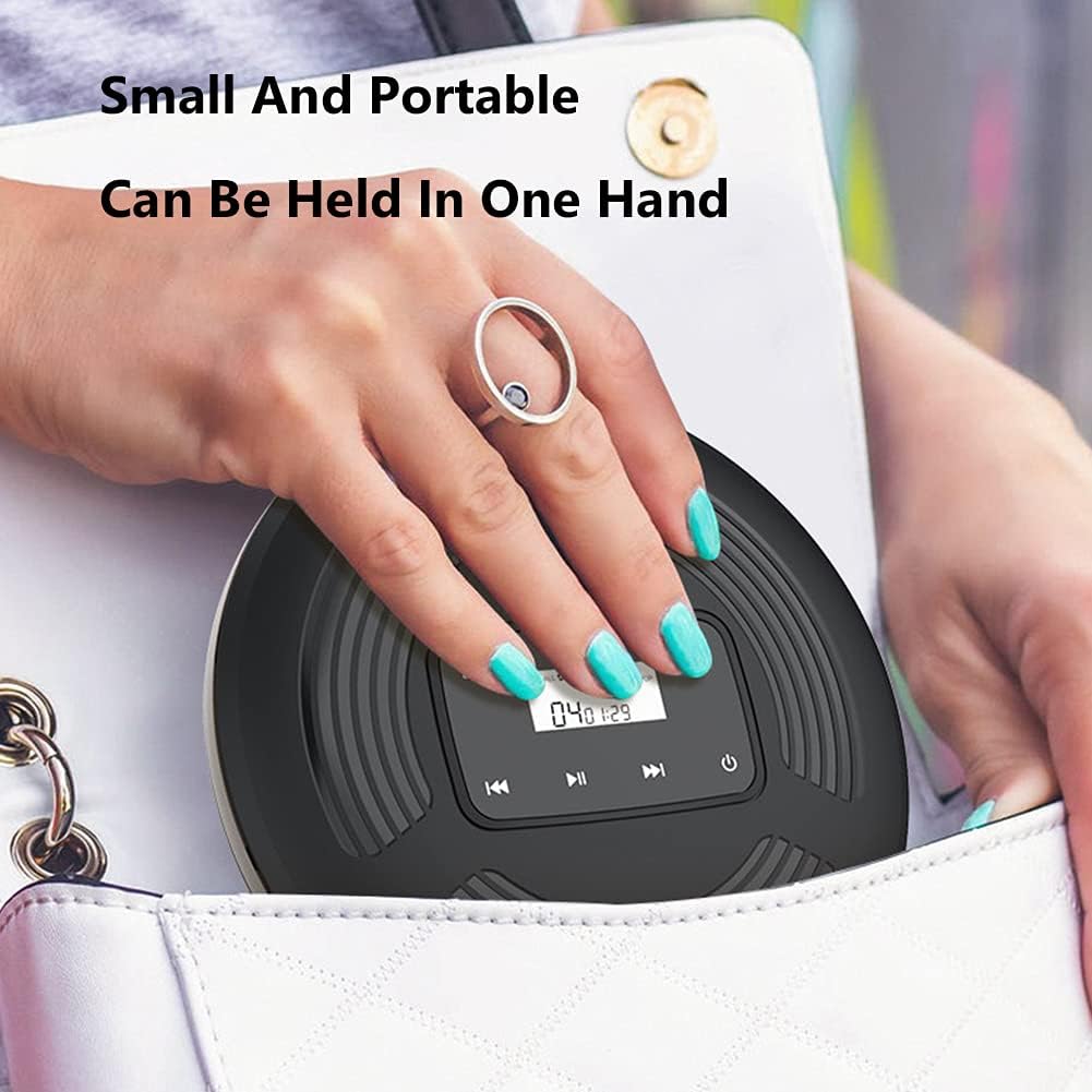 Portable CD Player Rechargeable Bluetooth FM Transmitter Z594