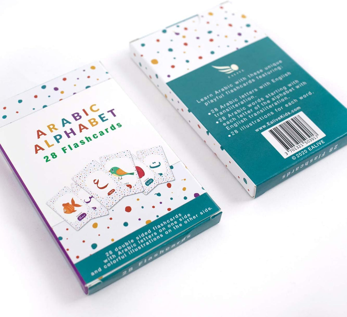 Arabic Alphabet Flash Cards Pack of 2 Z826707