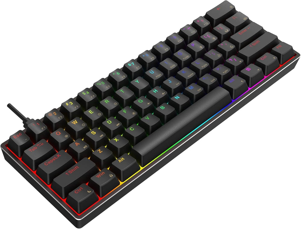 61 Keys Hot Swappable RGB Mechanical Gaming Keyboard Q816
