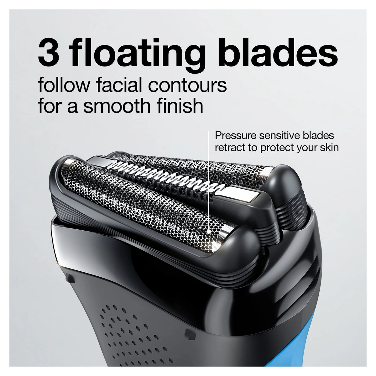 Rechargeable Wet Dry Electric Shaver A77786