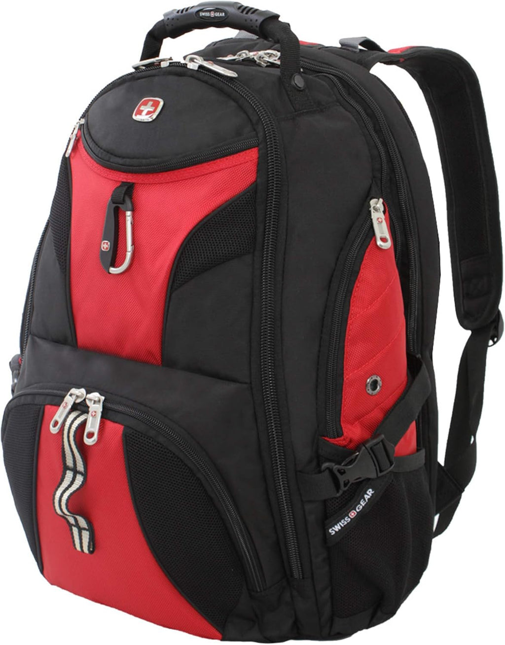 Black/Red 17-Inch Laptop Backpack C1242