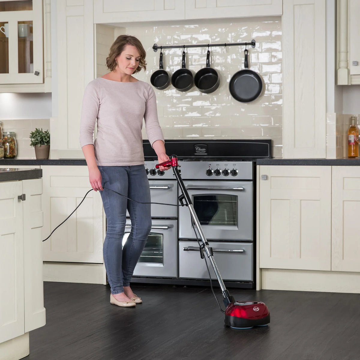 3-in-1 Floor Cleaner, Scrubber and Polisher Machine K565243