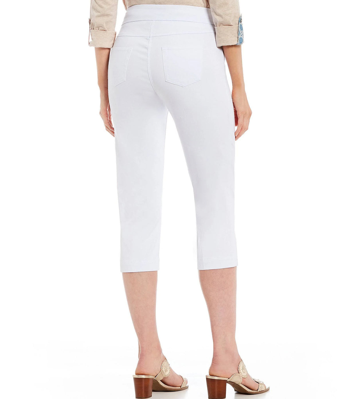 Pull-On Capri Pants Denim N62998