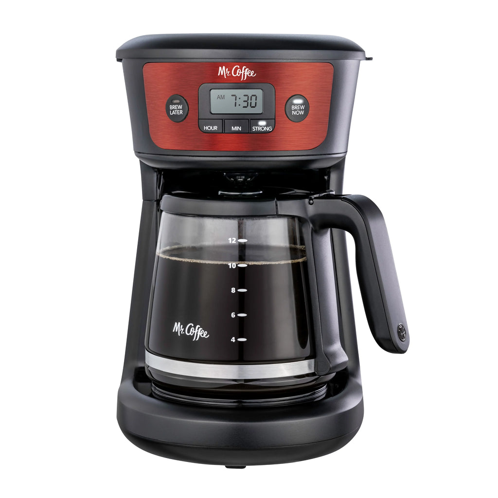 12-Cup Programmable Coffee Maker Stainless Steel F846310