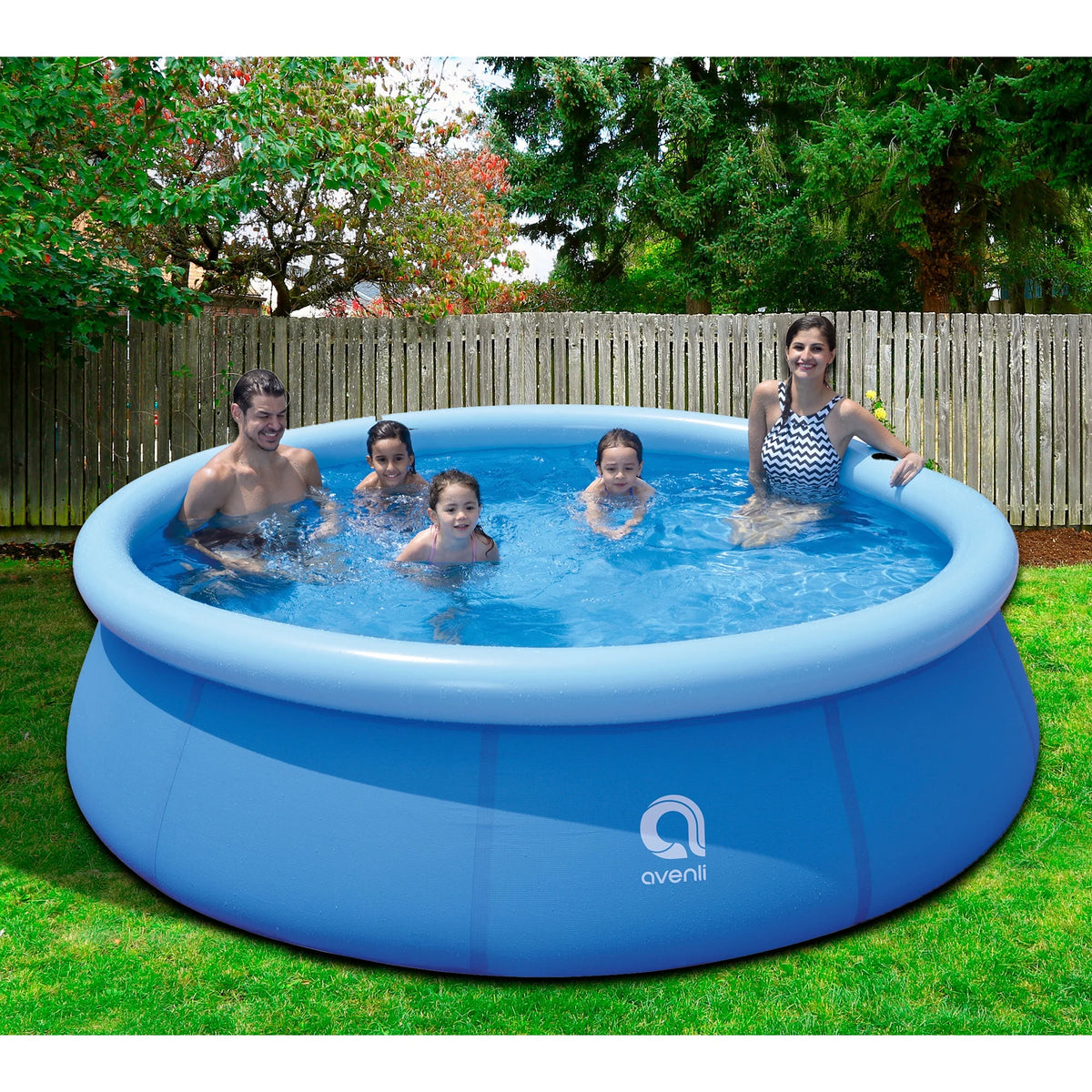 10 Ft x 30 In Inflatable Swimming Pool R8854