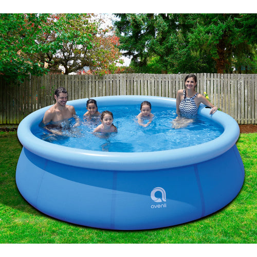 10 Ft x 30 In Inflatable Swimming Pool R8854