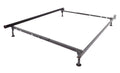 Black Bed Frame with Glides W62658