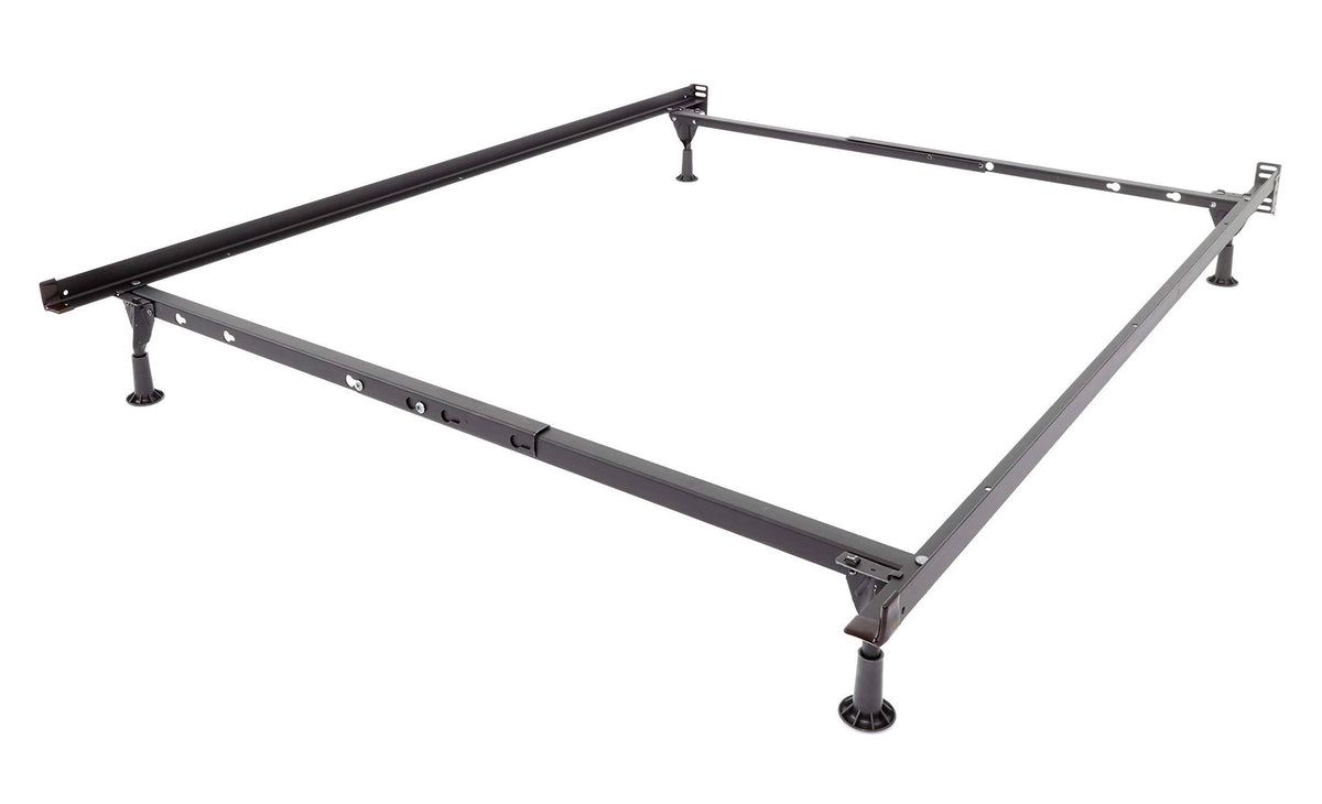 Black Bed Frame with Glides W62658