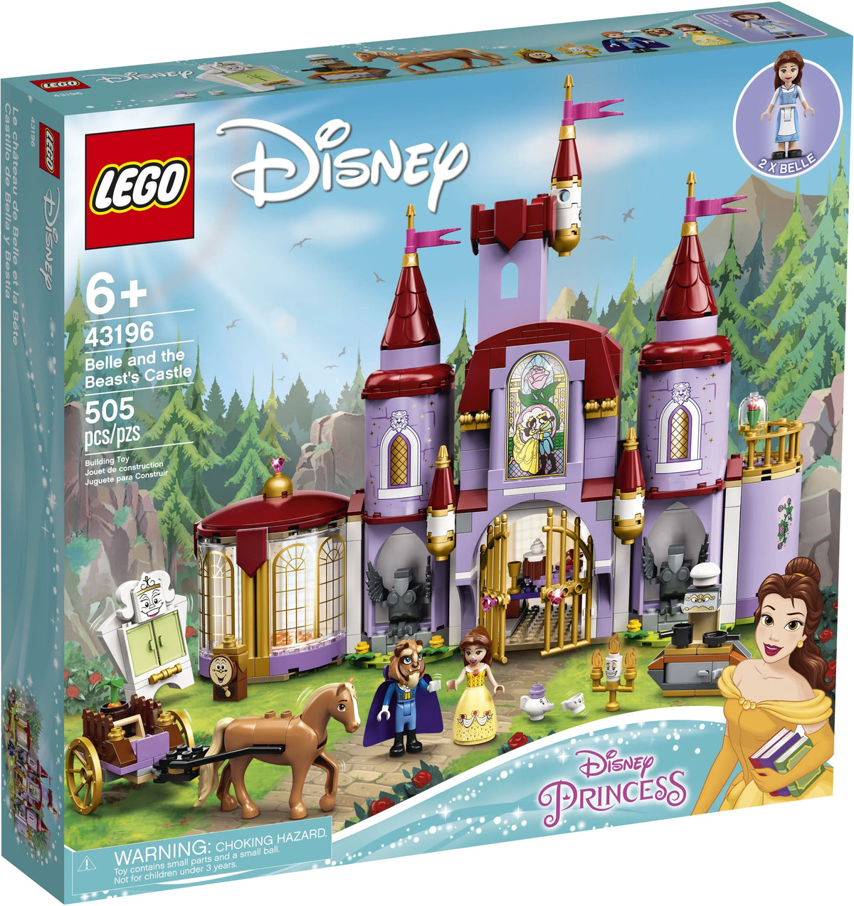 Building Toys with Horse Toy and Mini Dolls L676