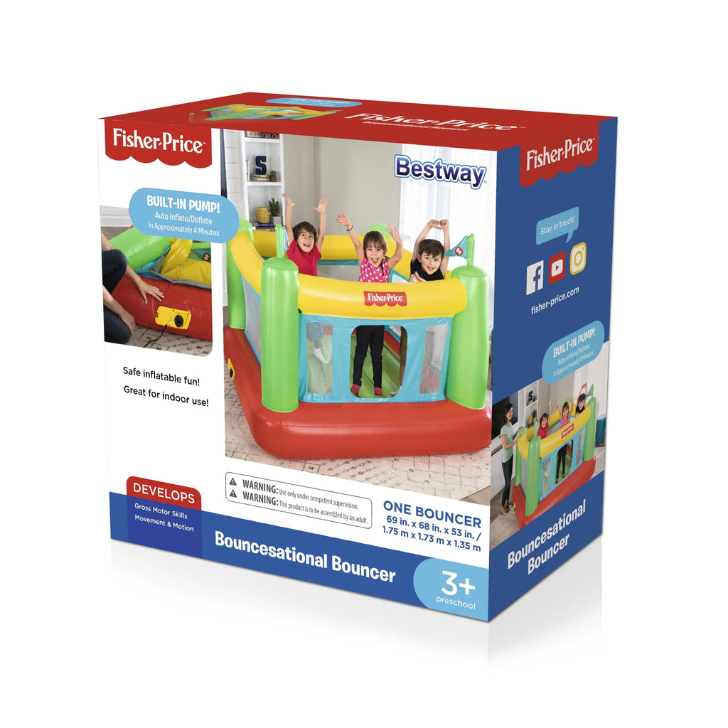 Indoor Bouncer with Built-in Pump Y36178