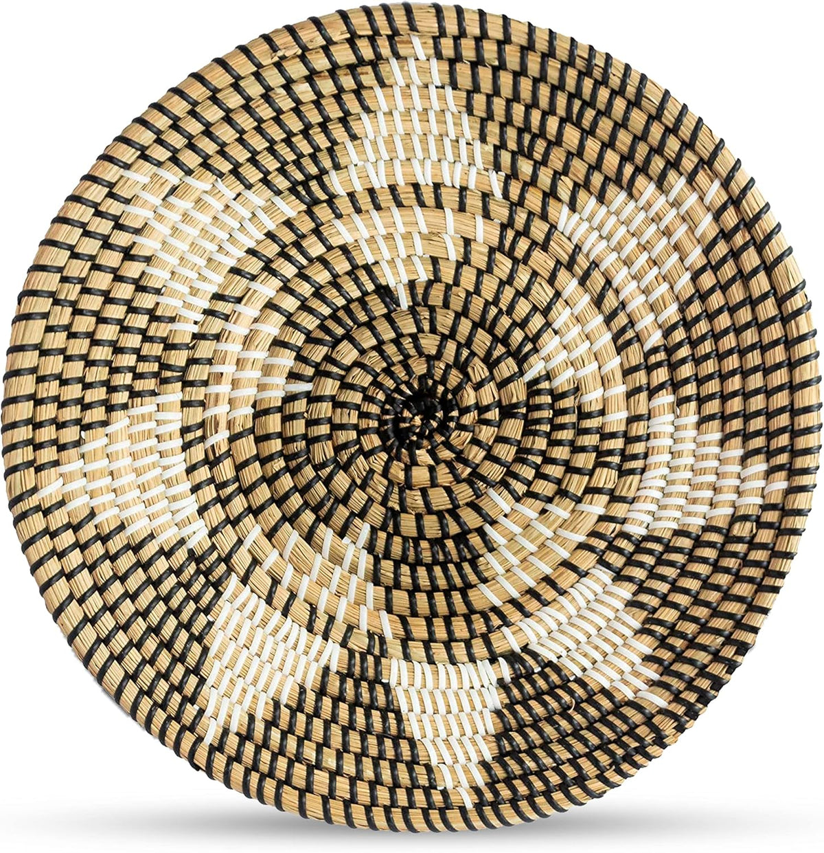 Set of 5 Seagrass Woven Wall Basket U107