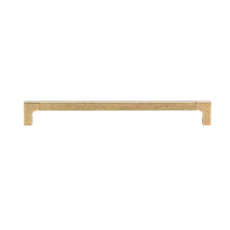 11-5/16 inch Center to Center Burnished Brass Cabinet Pull U7082