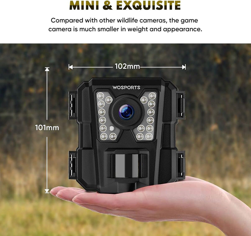 2 Pack Mini Trail Camera 1080P Waterproof N214149