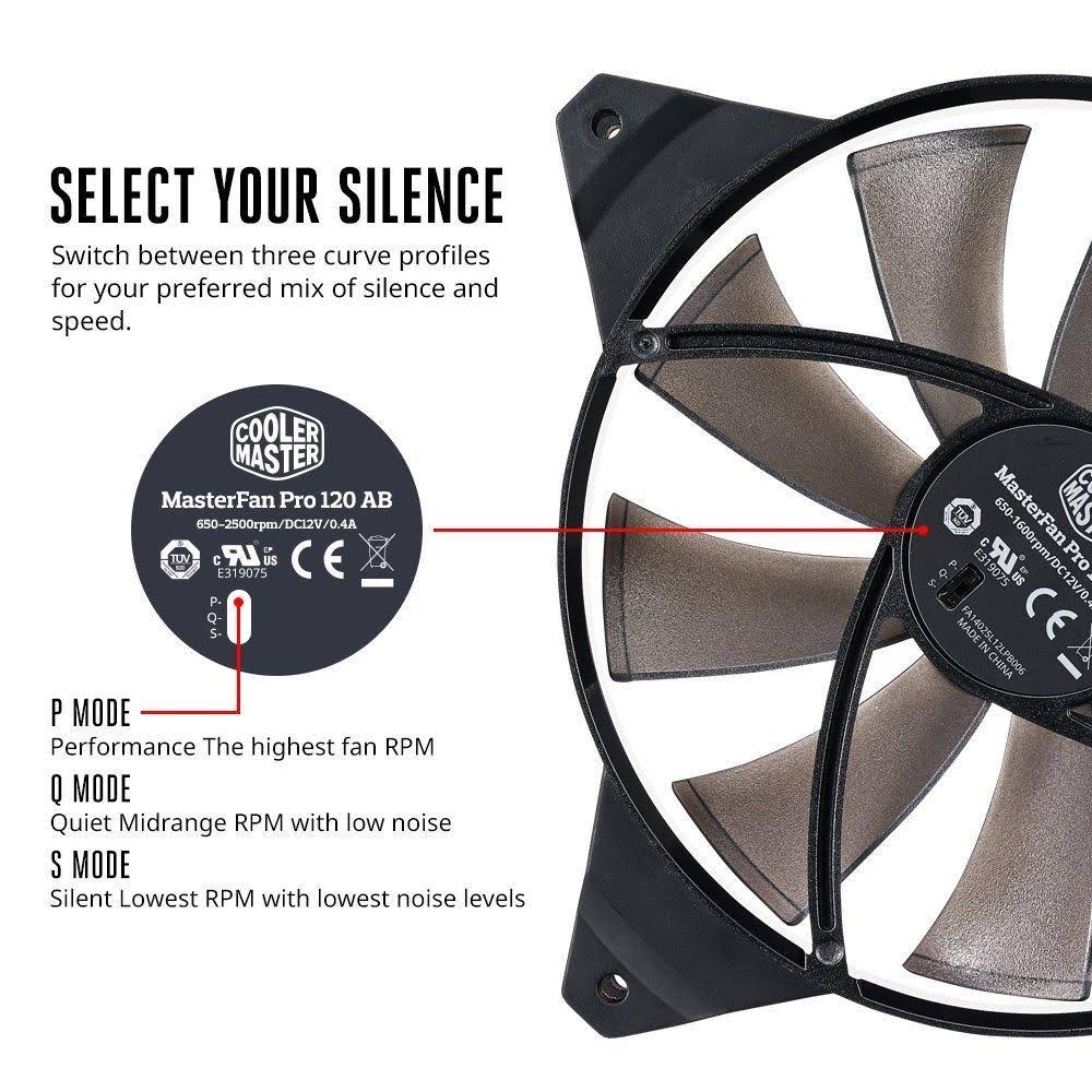 120 Air Pressure RGB Case Fan Pack of 3 R776727