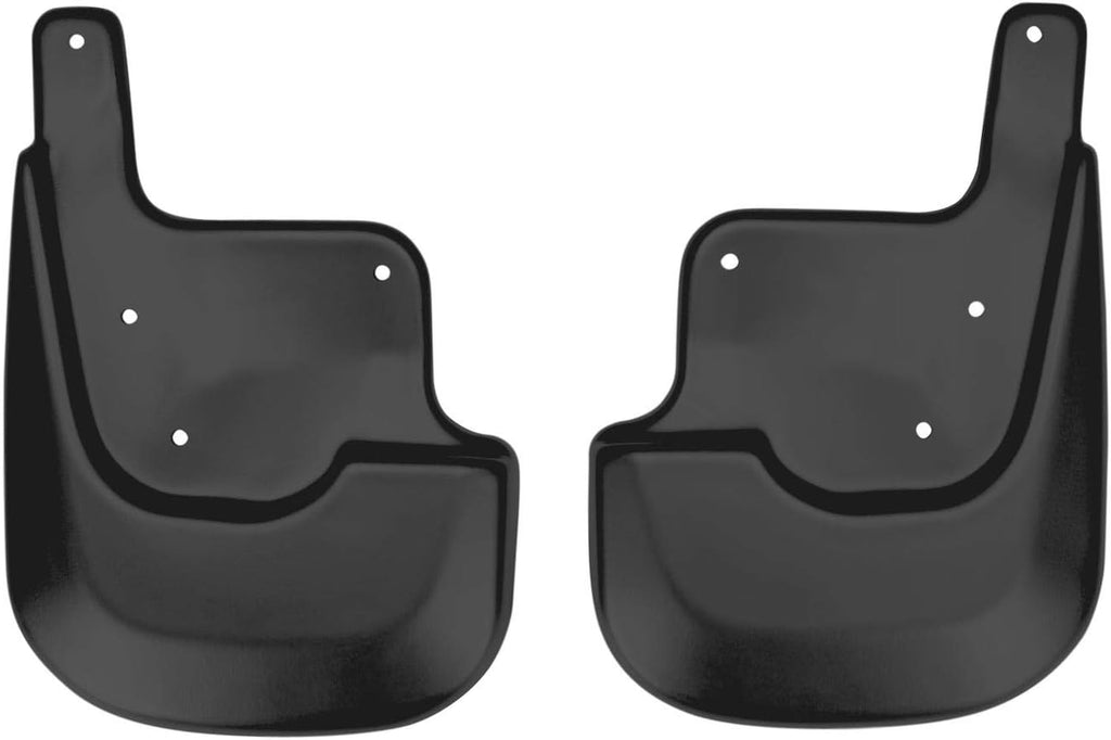 Black Front Mud Guards 2 Pcs A25297