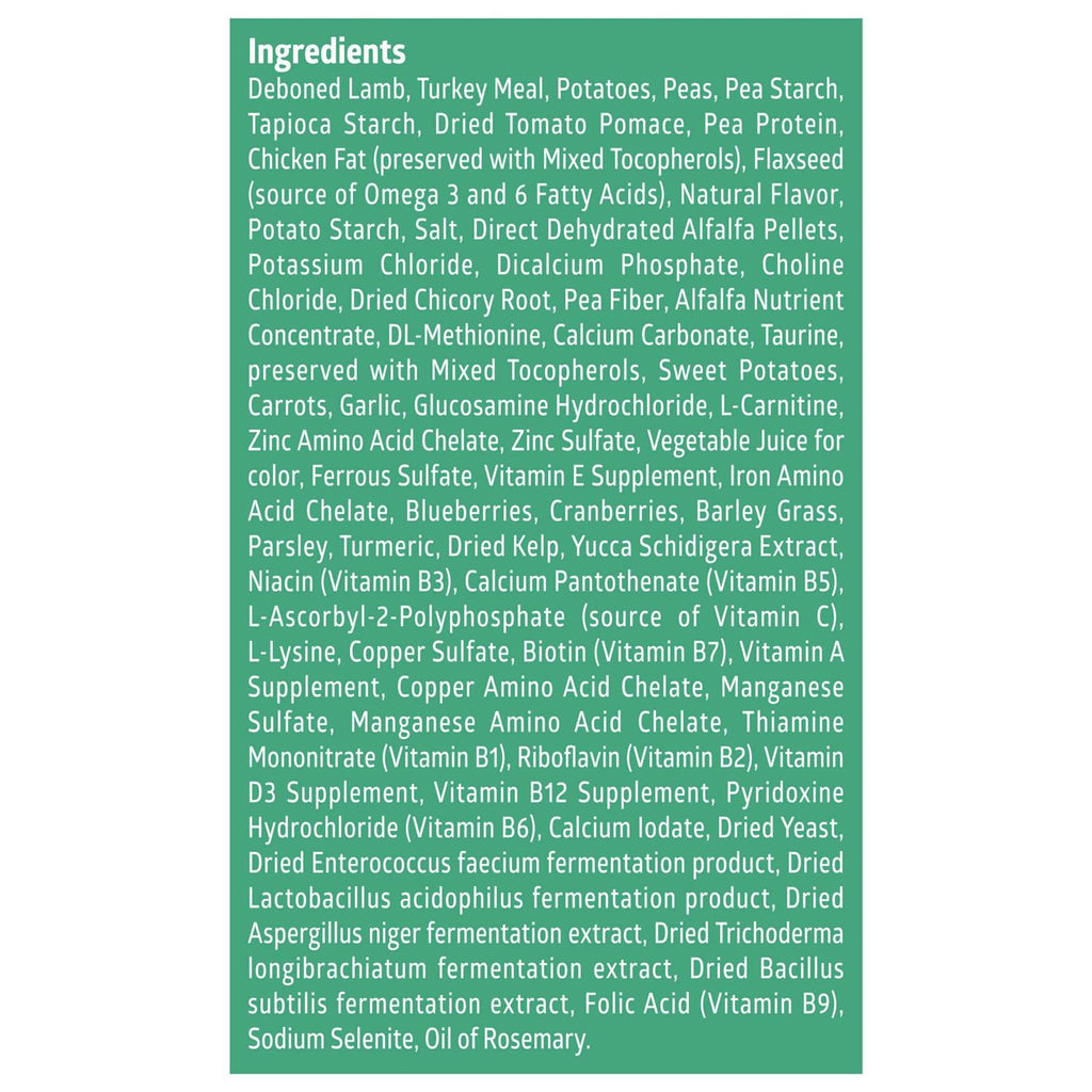 Grain-Free Lamb Recipe Dry Dog Food S757