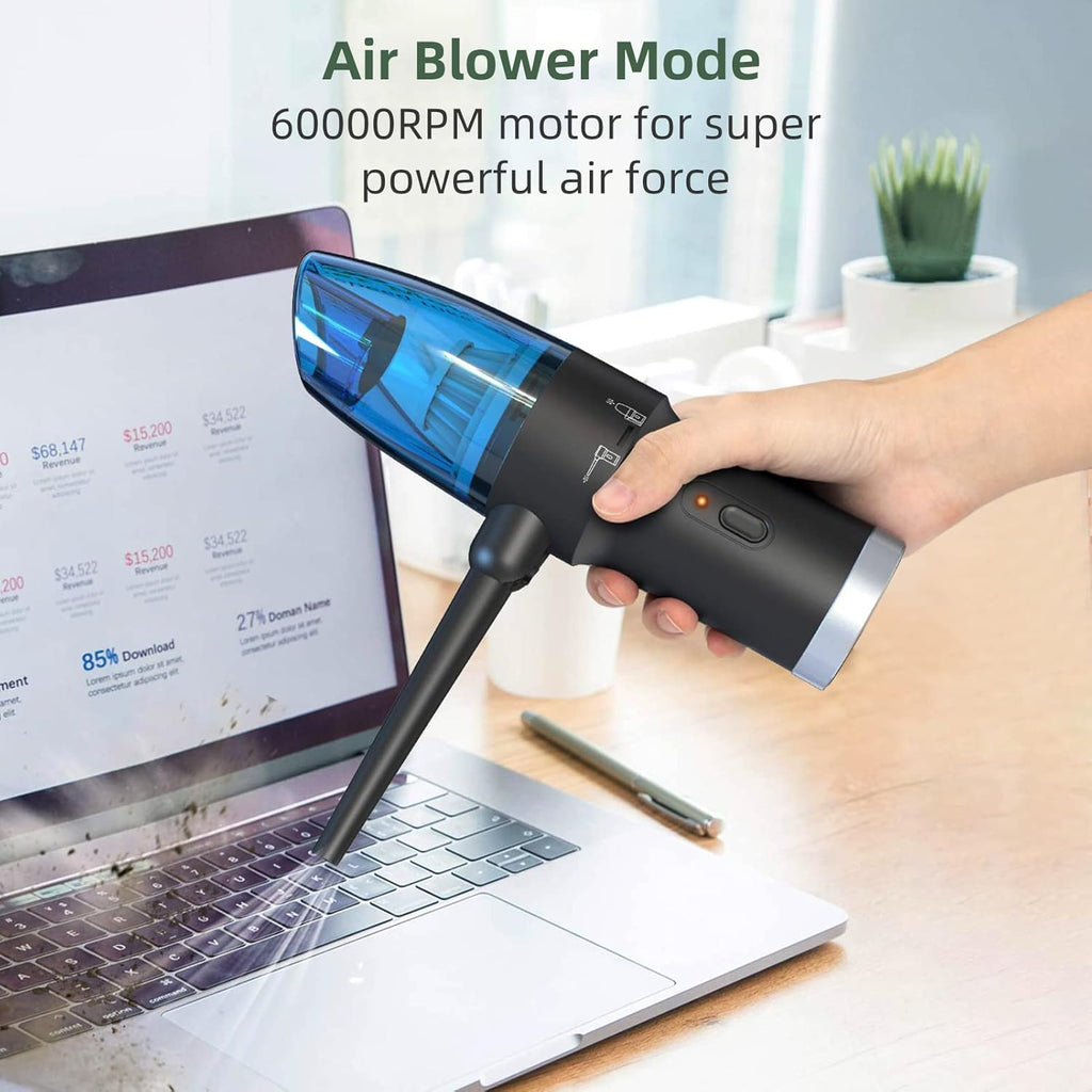 Portable Handheld Air Duster 60000RPM Rechargeable 6000mAh W226808