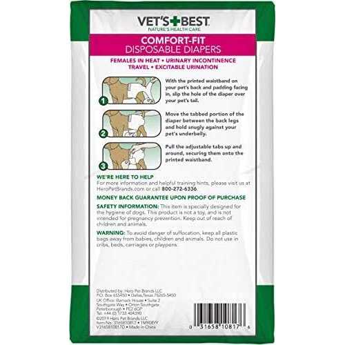Disposable Female Dog Diapers K8272