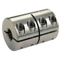 1-3/4" L Clamp Rigid Shaft Coupling F9731