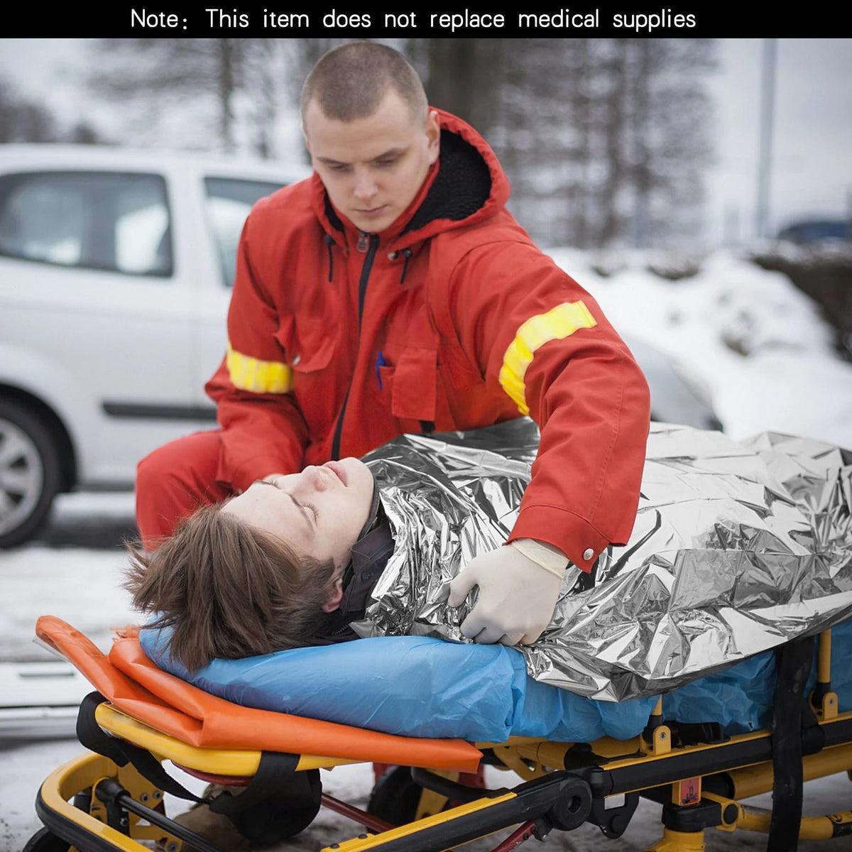 8 Pack Emergency Thermal Blankets M288