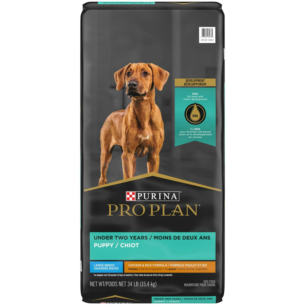 Chicken & Rice Formula Large Breed Dry Puppy Food S101