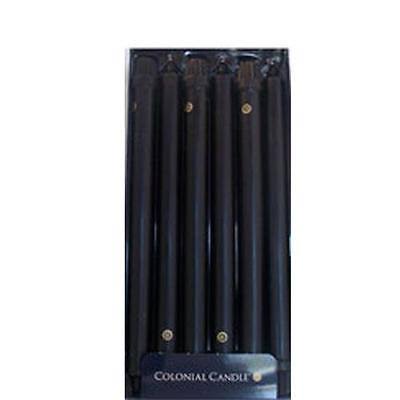 Black 10 inch Candles R7625