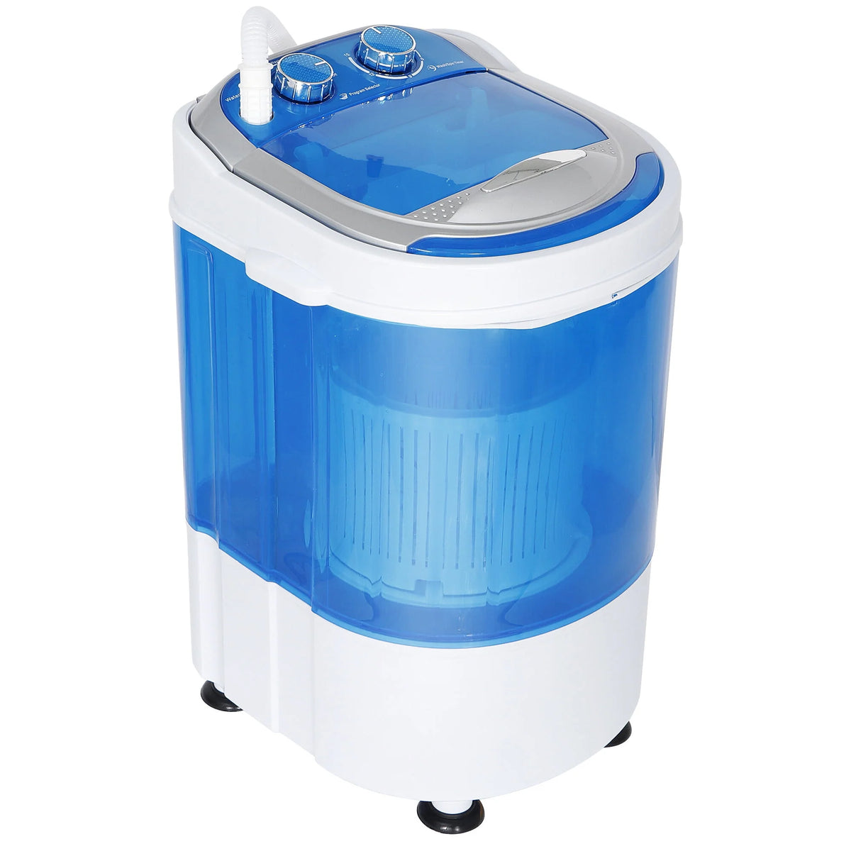 6.6lbs Portable Mini Washing Machine Blue J209
