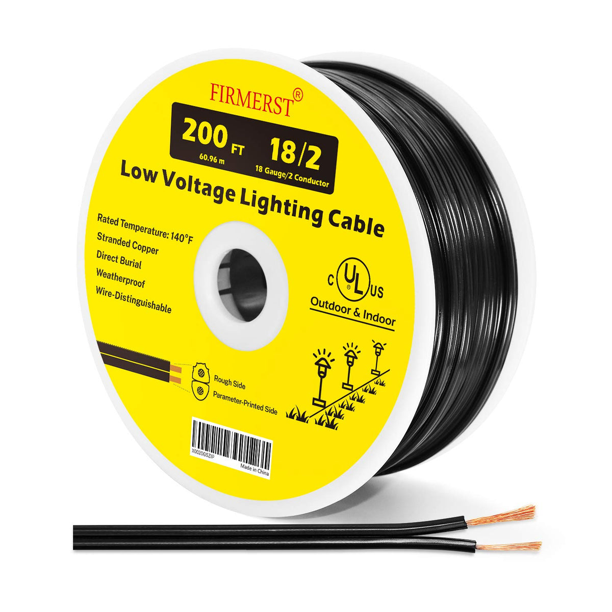18/2 Low Voltage Landscape Wire 200 Feet O1186